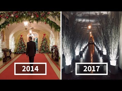 funny-reactions-to-melania-trump’s-‘creepy’-white-house-christmas-decorations