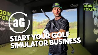 Famous How To Start Your Business with aboutGOLF's Sim As A Service. Wealth