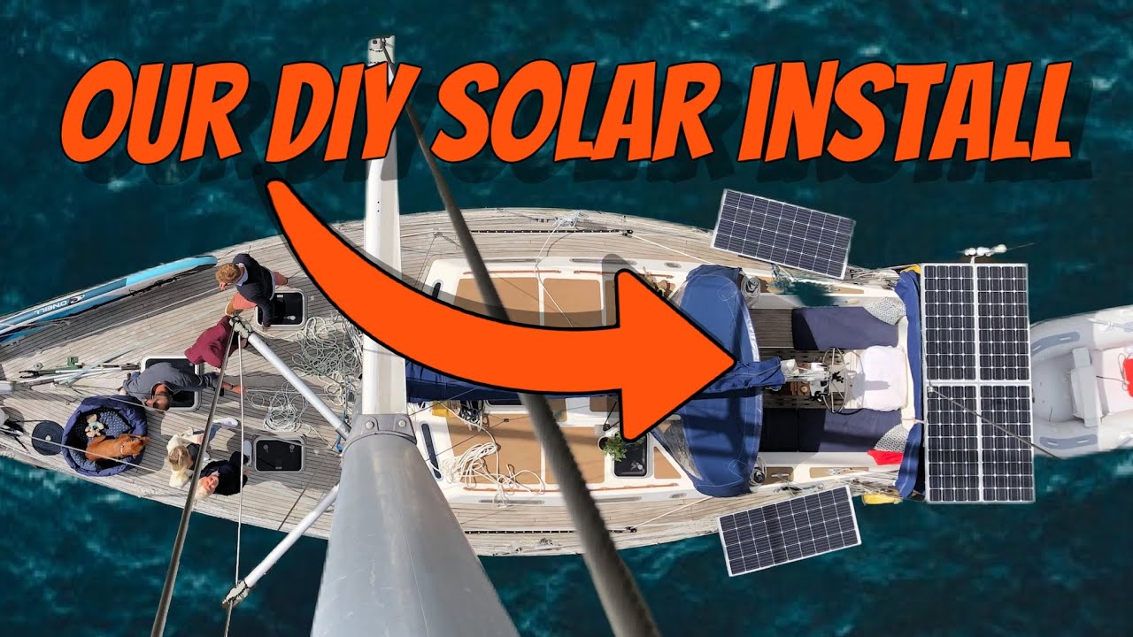 Our DIY Solar Power Upgrade (Boat installation)