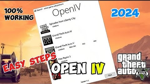 HOW TO INSTALL OPENIV 4.1IN GTA V (2024) | GTA 5 MODS 2024 HINDI/URDU