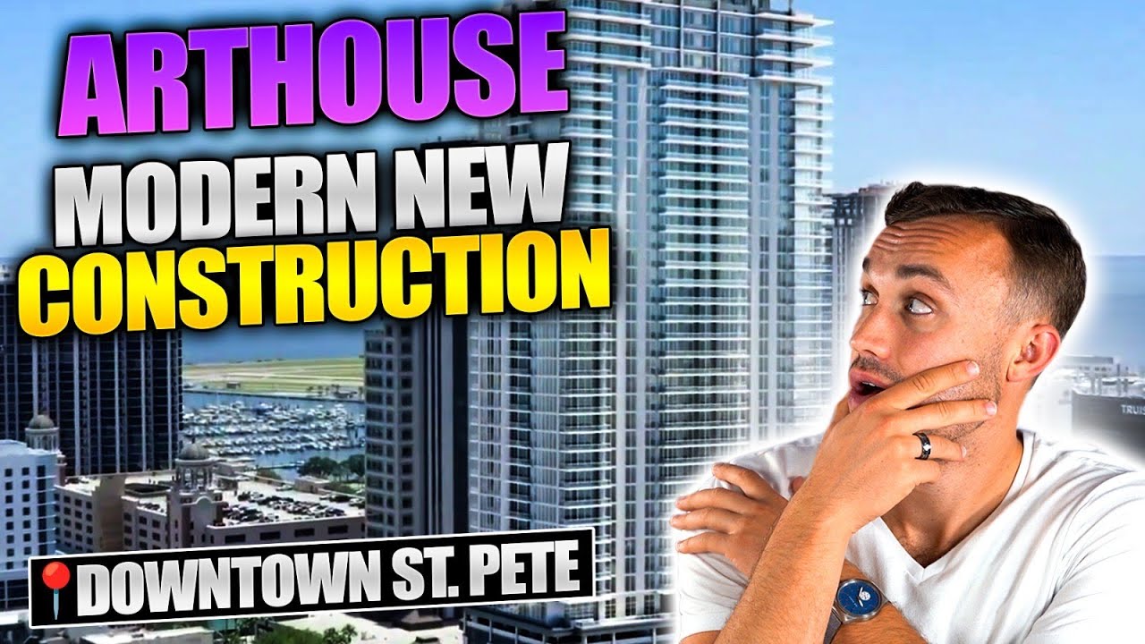 Downtown St. Pete's Newest Luxury Tower  | Art House (EXCLUSIVE 30th Floor Condo Tour)