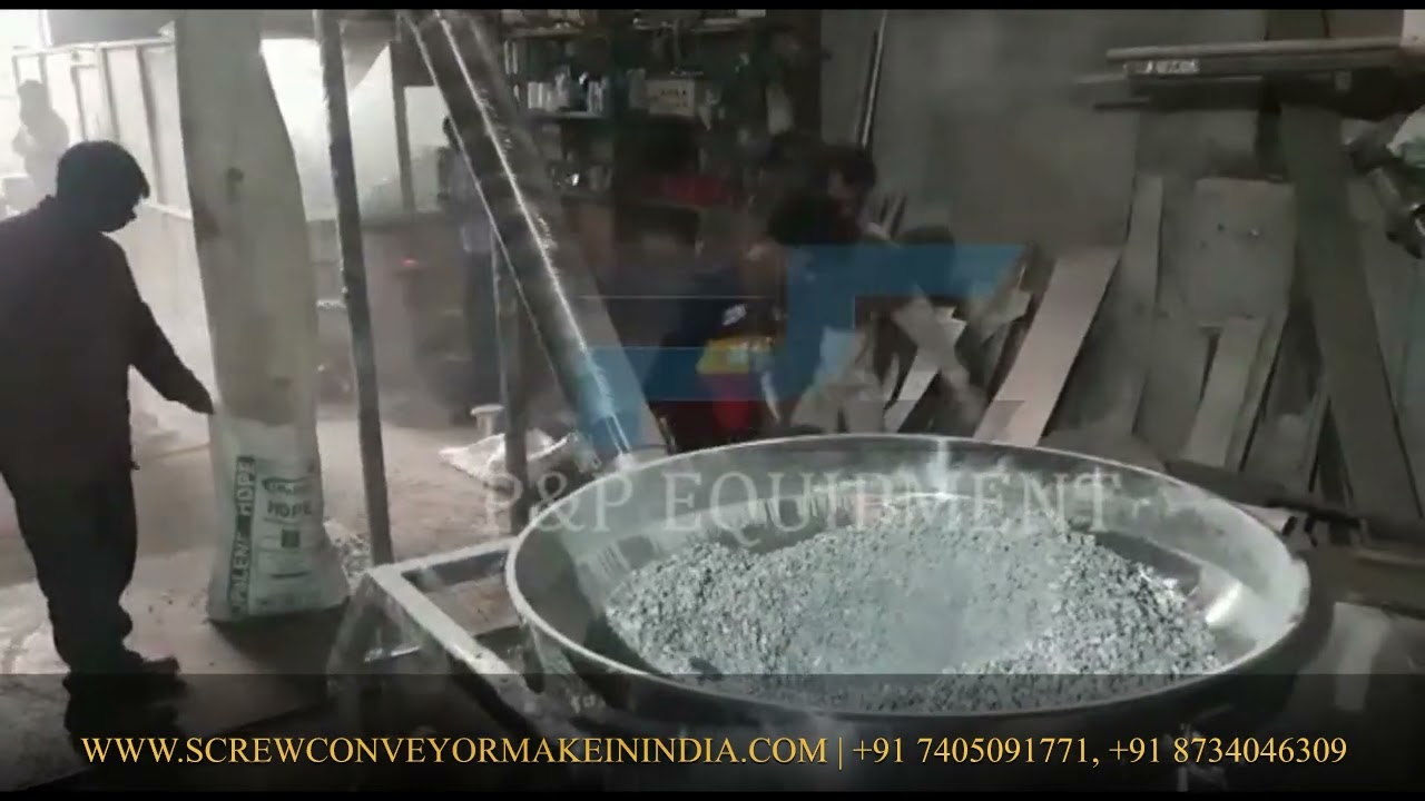 INCLINED TUBULAR SCREW CONVEYOR | SCREW CONVEYOR | SCREW FEEDER