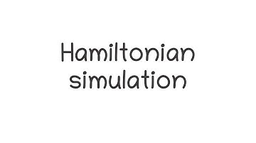 Hamiltonian simulation: motivation and problem statement