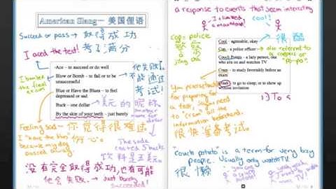 Lesson 6: American Slang