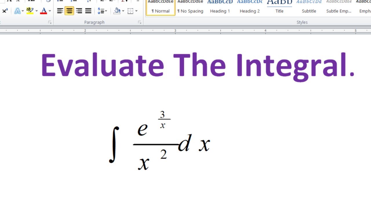Integral Of E 3 x x 2 YouTube integral-of-e-3-x-x-2-youtube