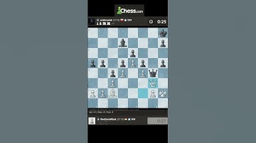 Bullet chess #fyp #chesscom #chess #foryou #shorts