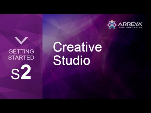 Getting Started - 2 - Creative Studio Overview