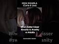 💋Who's a better kisser #swarla  vs #vanity vs #otalia