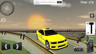 Crazy Taxi Driver on the Road - Modern Taxi Flying City Driver - Android GamePlay screenshot 2