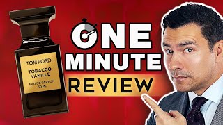 Tobacco Vanille by Tom Ford 1-Minute Review #Shorts 2022