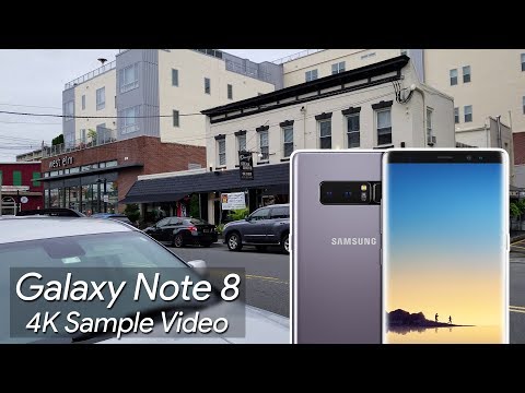 Samsung Galaxy Note 8 4K Sample Video
