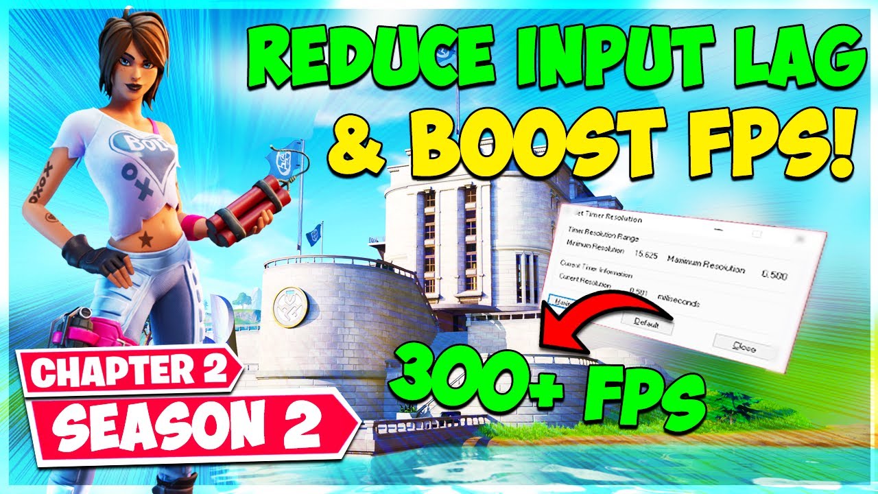 Boost FPS & Reduce Input Lag (Fortnite Chapter 2 Season 2)