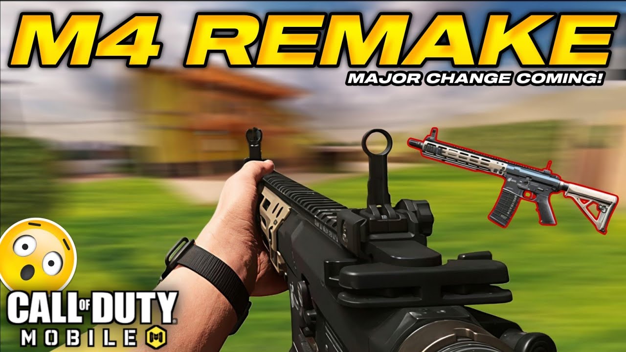 Two Time M4 Rework Update CODM M4 Remake Finally Coming in Season 3 Test Server? - YouTube