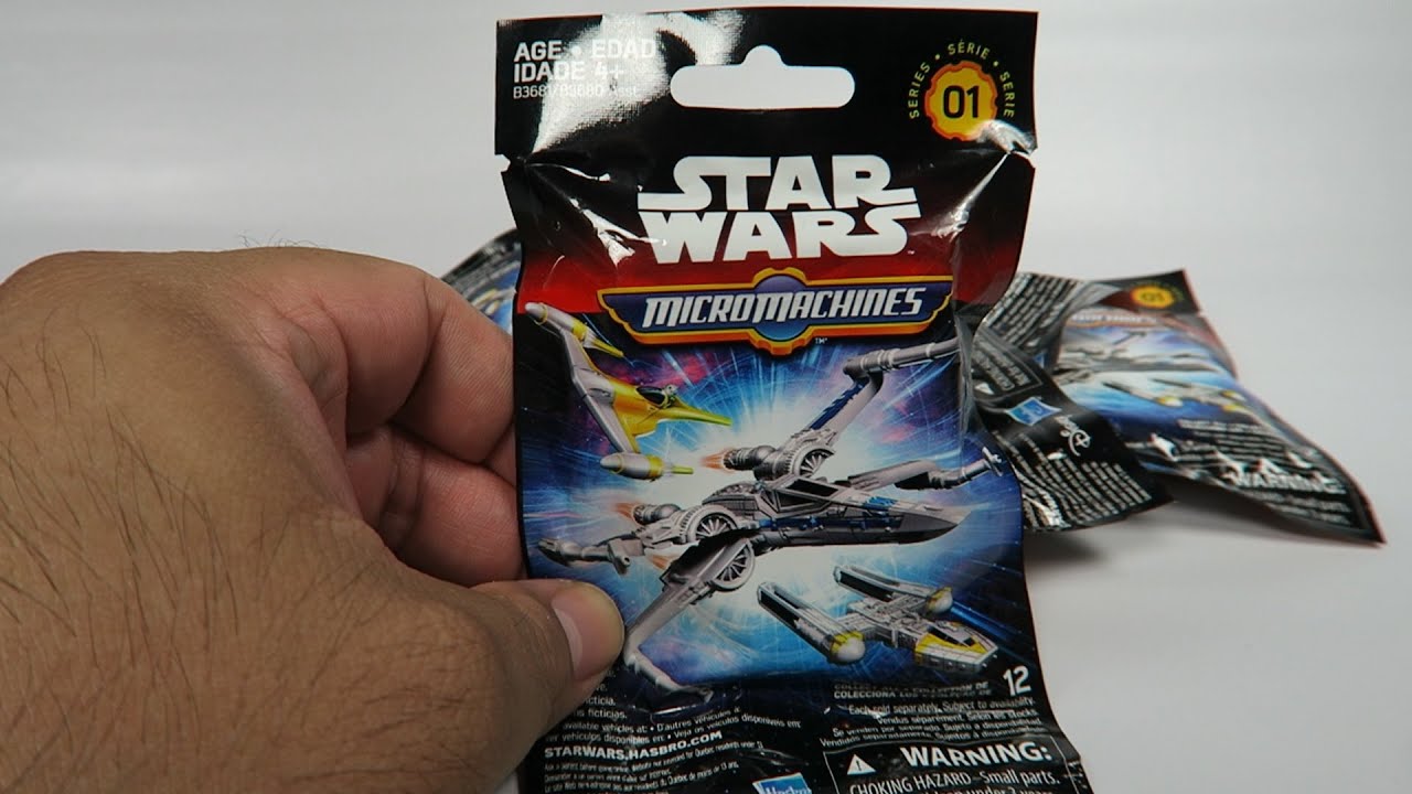 Star Wars Micromachines Blind Bag Unboxing