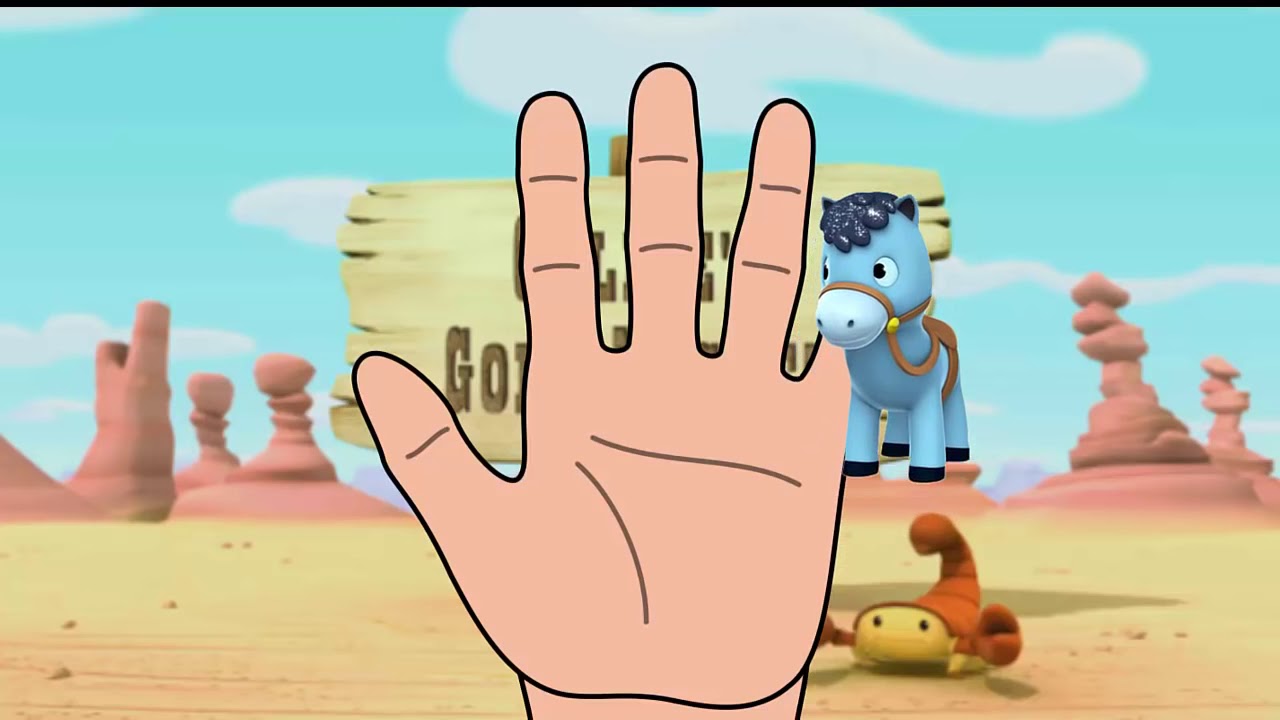 Sheriff Callies Wild West Finger Family Nursery Rhymes YouTube