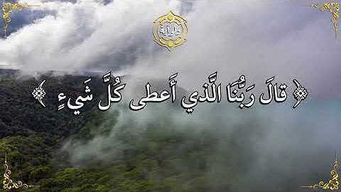 ﴿ قال فمن ربكما يا موسى ۝ قال ربنا الذي أعطى كل شيء خلقه ثم هدى ﴾ - القارئ وديع اليمني -   طه ٤٩-٥٠