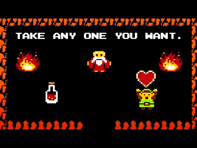 How To Get Extra Hearts EASILY in Legend of Zelda (NES) - YouTube