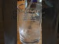 The Simplest Syrup (Easy Recipe)