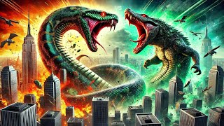 Mega Python VS Gatoroid | ACTION | HD | Full Movie in English