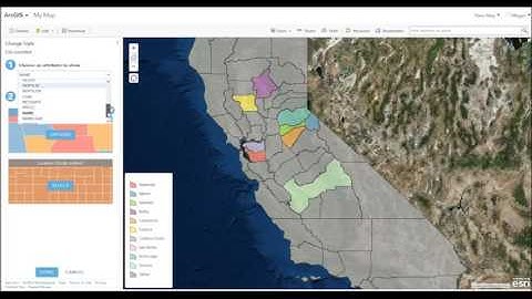 46 Applying Symbology in ArcGIS Online   University of California, Davis   Coursera