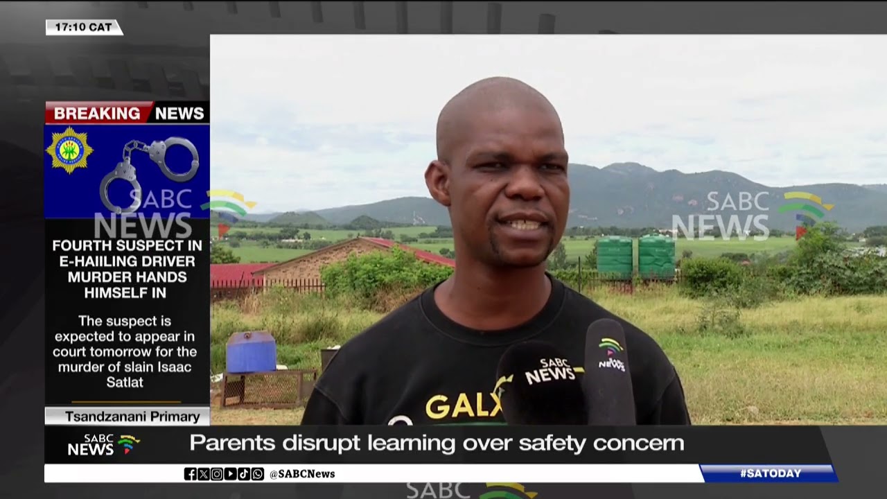 Parents disrupt learning over safety concerns Tsandzanani Primary School in Mpumalanga