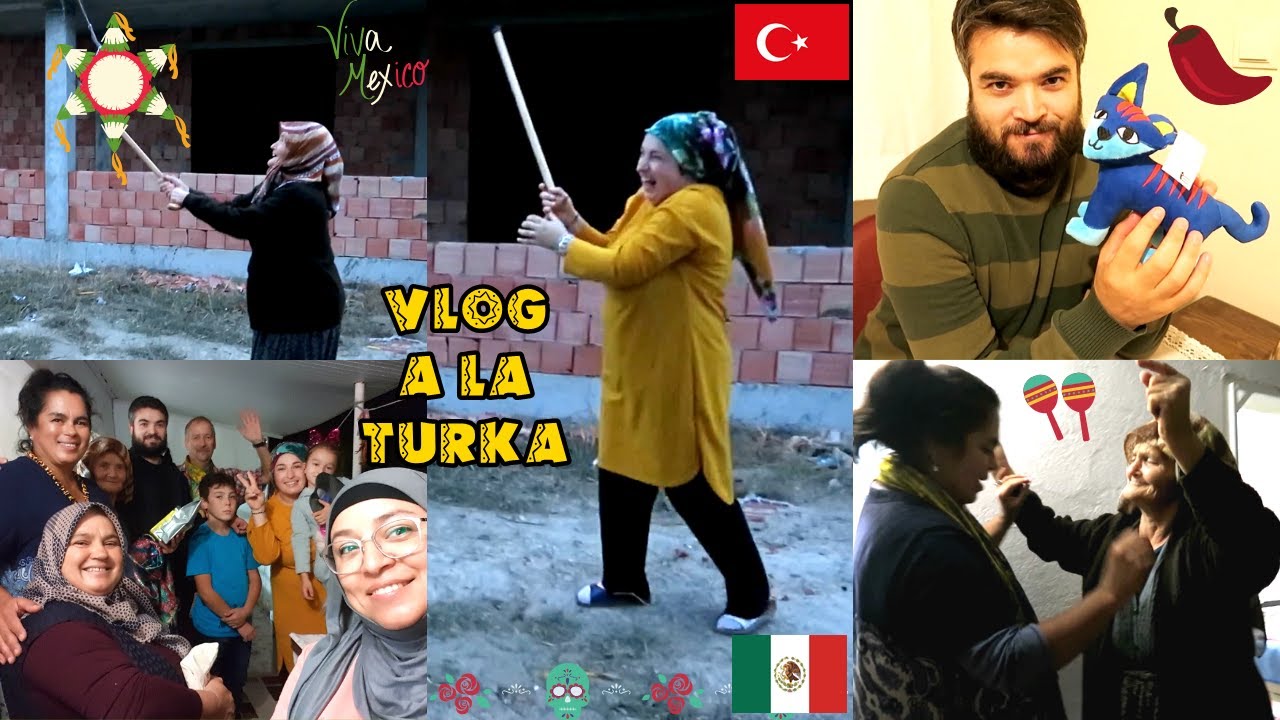 Rompemos Piñata En Turquía 🇹🇷 + Visita A Mi Familia Turca | Mexicana En Turquía