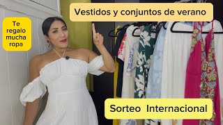 Vestidos de verano 😱 Mega Sorteo Internacional te regalo todo 