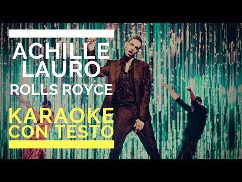 rolls-royce-by-achille-lauro-(instrumental-version---karaoke-con-testo)