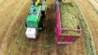 WD Beaton chopping silage at Coleburn 17/06/14