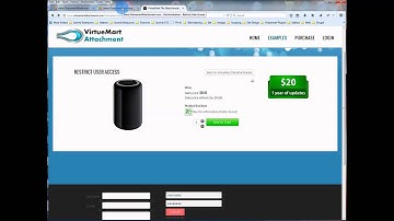 Virtuemart File Attachment - Restrict User Access to Download Files