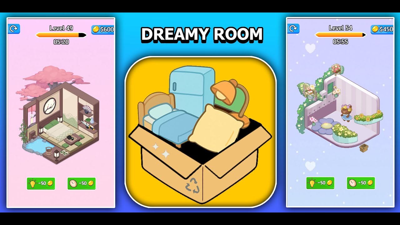 Dreamy Room Decor Life - Home Design Game Unity Source Code with Admob ...