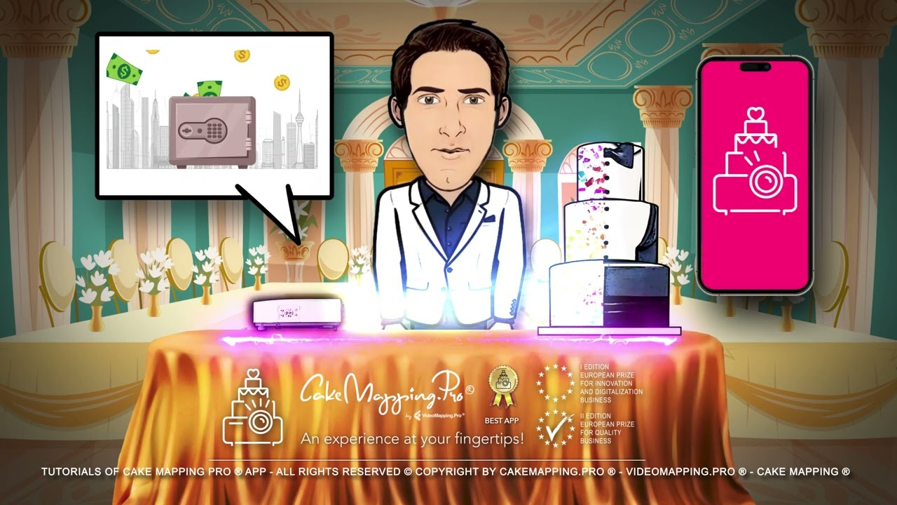 22 - Tutoriels : Générer des revenus. Cake Mapping Pro® APP Français.