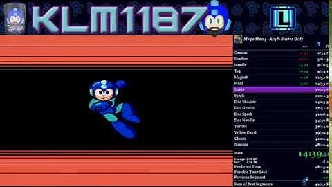 Mega Man 3 - Buster Only Speedrun 46:09