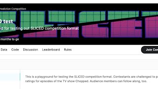 SLICED Competition Lap 1: Live Screencast