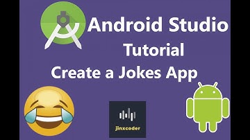Create Jokes App in Android Studio (Part - 1) -- Android Studio tutorial in Hindi for beginners 2019
