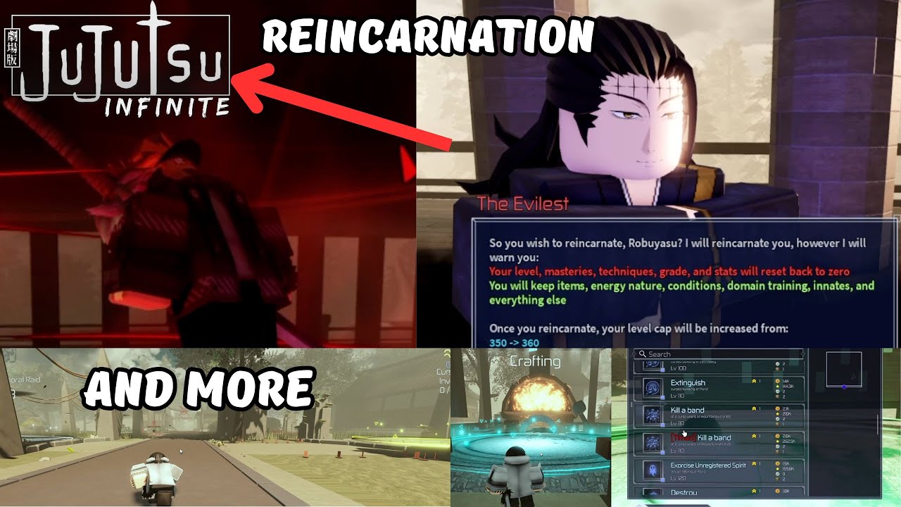 Reincarnating in Jujutsu Infinite? - YouTube
