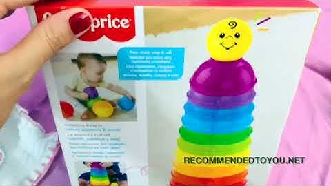 Fisher-Price Stack and Roll Cups / Potinhos de empilhar / Cuencos apilables, juguete bebé