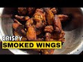 Best Crispy Wings on the Kamado Joe | Smoked Wings | Joetisserie | Buffalo Wings