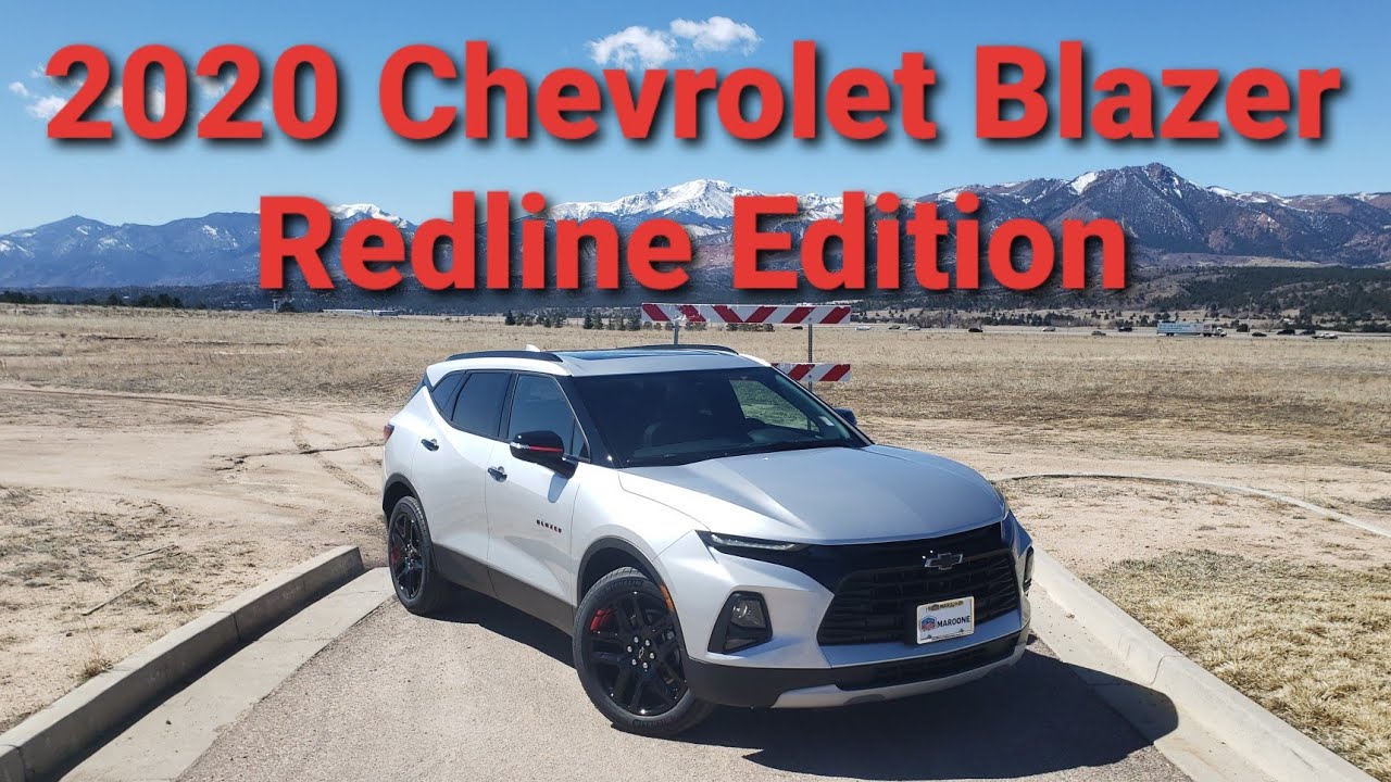 2020 Chevrolet Blazer Redline Edition Video Test Youtube