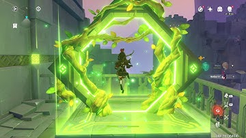 Genshin Impact (PS4 Pro 4k) - 002 -  Deep within the Temple of the Falcon