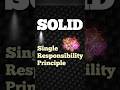 SOLID: Single Responsibility Principle 💥 #solidprinciples #shorts #designpatterns