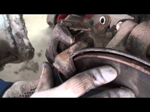 Replacing rear brake pads 2006 honda civic