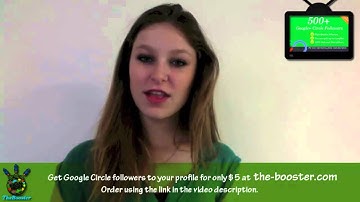 How to get Google Circle followers on your Google Plus profile / page