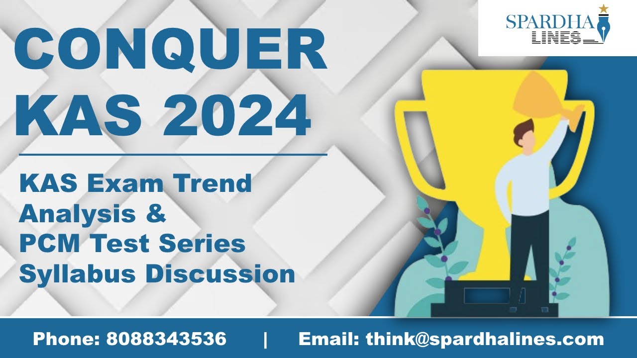 KAS Exam Trend Analysis KAS Prelims Cum Mains Test Series Syllabus