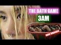 THE BATH GAME AT 3 AM GONE WRONG (DARUMA APPEARED)(SHE TALKS!)(PARANORMAL ACTIVITY)