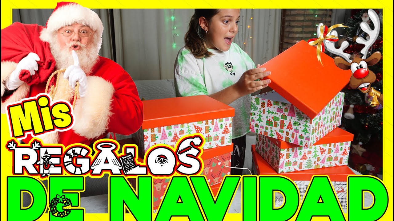 **ABRIENDO REGALOS** 🎁  ABRIENDO REGALOS De NAVIDAD Antes De TIEMPO **PASA ESTO** PAULA BLANCO