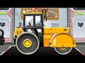 Build A Construction Truck - Drive Multiple Vehicles: Road Roller, Truck, Loader - Kids Games