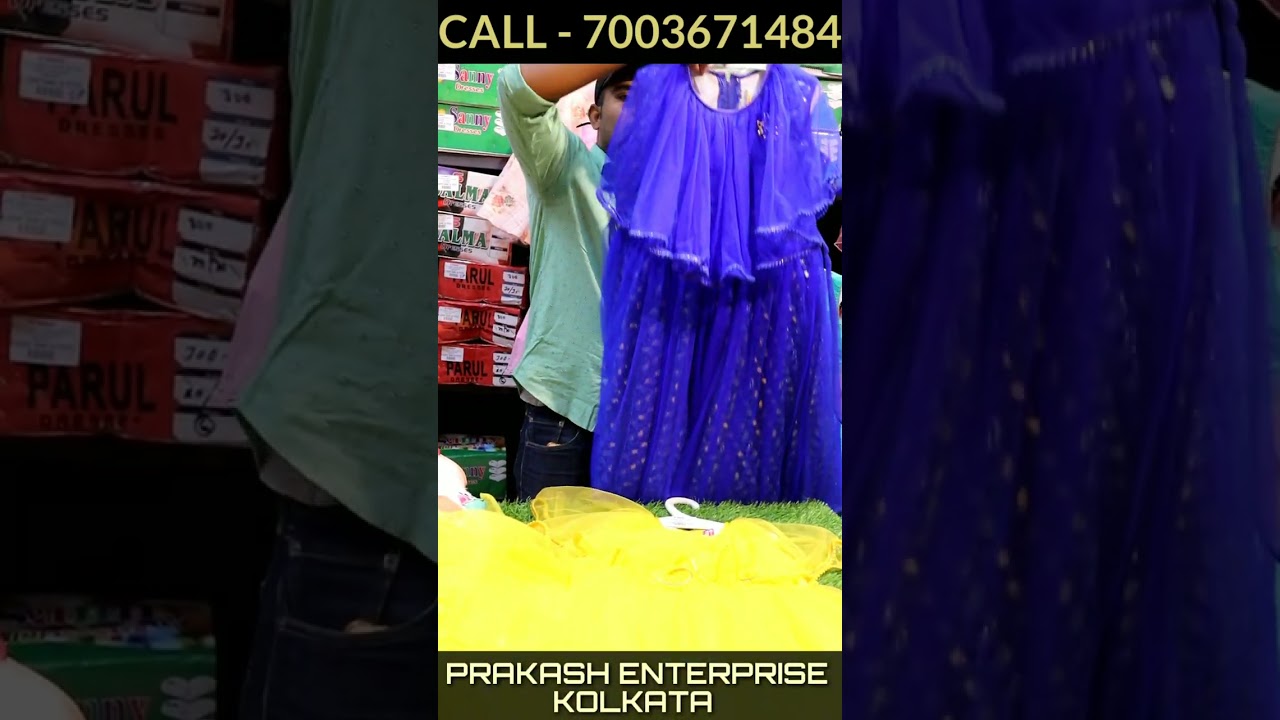 biggest frock manufacturer and wholesaler | frock for girls | prakash enterprise kolkata