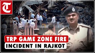 Rajkot's newly appointed Police Commissioner inspects fire incident site