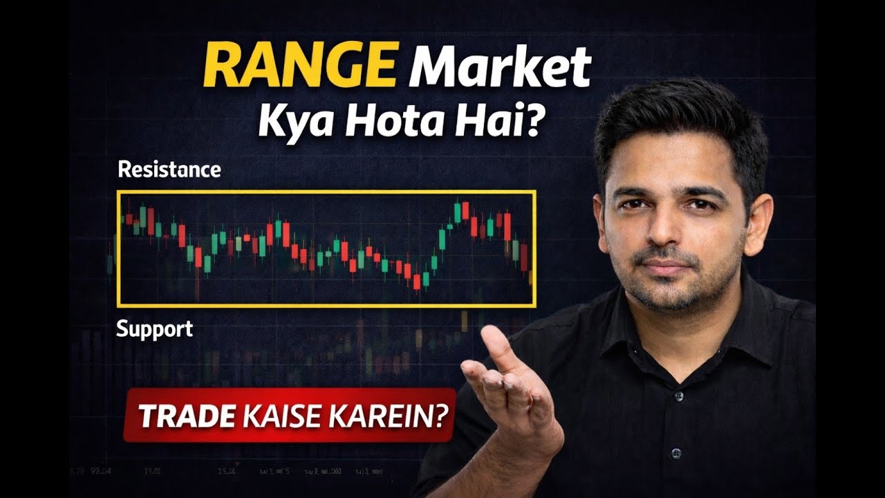 Range Market Kya Hota Hai? | Sideways Market Me Trade Kaise Kare | Price Action Hindi